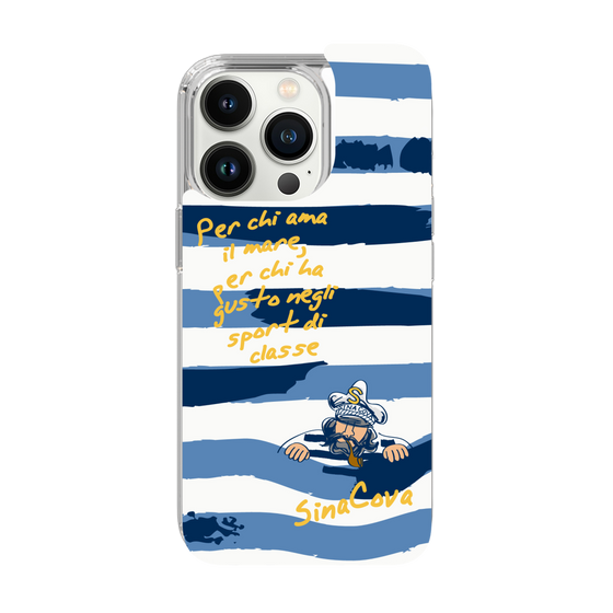 Slim Protection Case［ SINA COVA - Border Stripes ］
