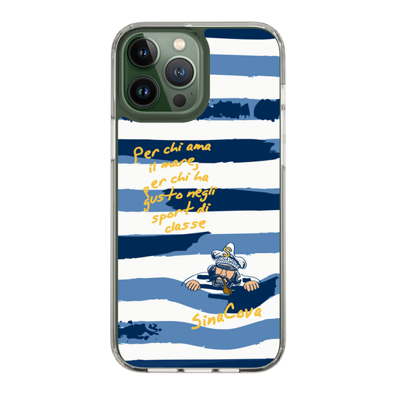 Slim Protection Case［ SINA COVA - Border Stripes ］