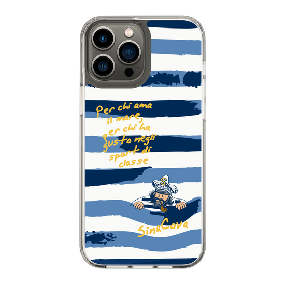Slim Protection Case［ SINA COVA - Border Stripes ］