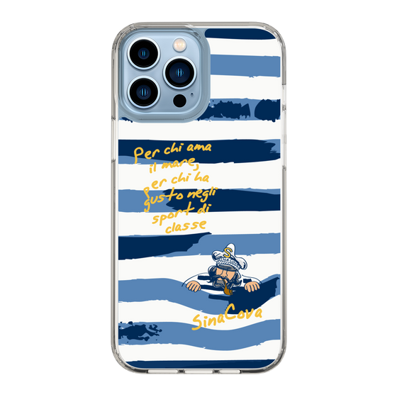 Slim Protection Case［ SINA COVA - Border Stripes ］