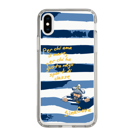 Slim Protection Case［ SINA COVA - Border Stripes ］