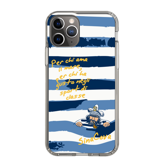 Slim Protection Case［ SINA COVA - Border Stripes ］