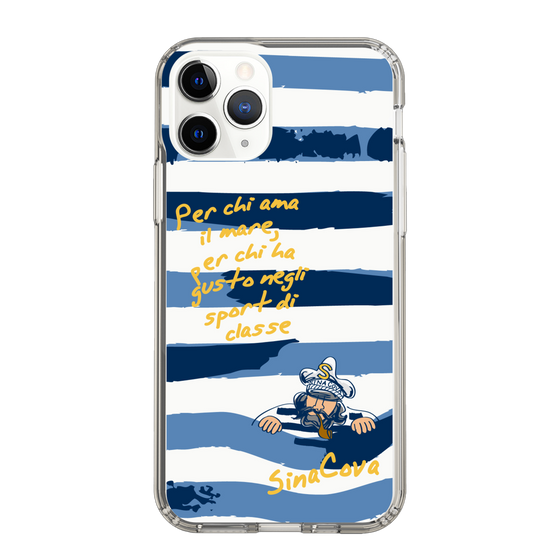 Slim Protection Case［ SINA COVA - Border Stripes ］