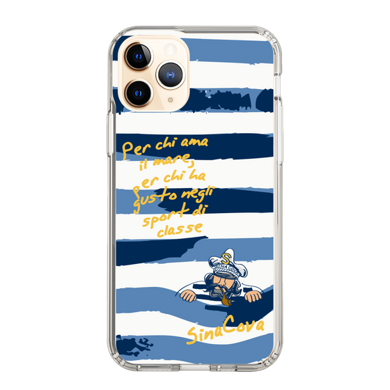 Slim Protection Case［ SINA COVA - Border Stripes ］