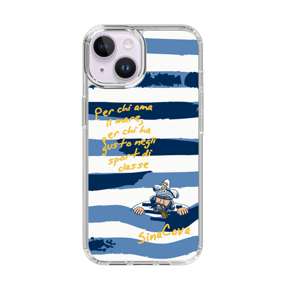 Slim Protection Case［ SINA COVA - Border Stripes ］