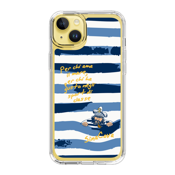 Slim Protection Case［ SINA COVA - Border Stripes ］
