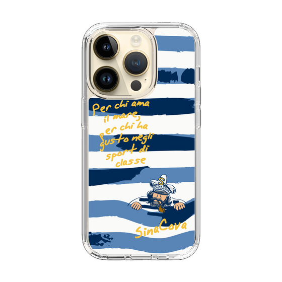 Slim Protection Case［ SINA COVA - Border Stripes ］