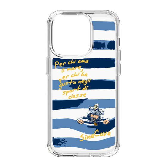 Slim Protection Case［ SINA COVA - Border Stripes ］