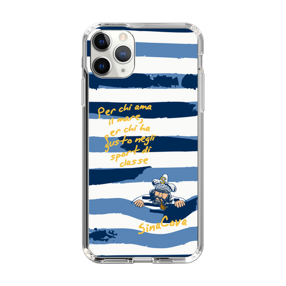 Slim Protection Case［ SINA COVA - Border Stripes ］
