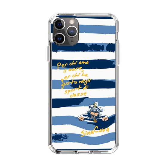 Slim Protection Case［ SINA COVA - Border Stripes ］