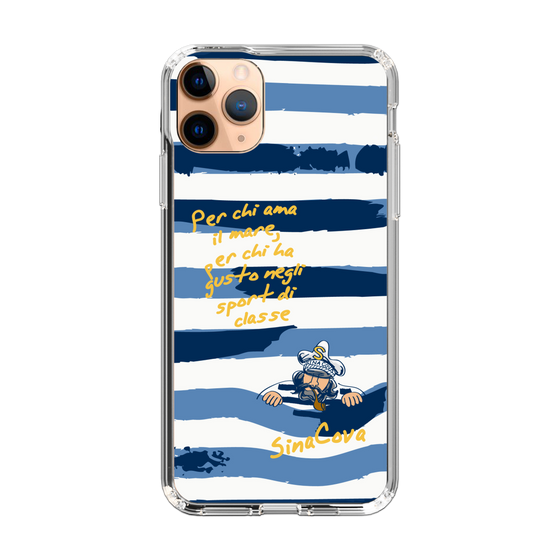 Slim Protection Case［ SINA COVA - Border Stripes ］