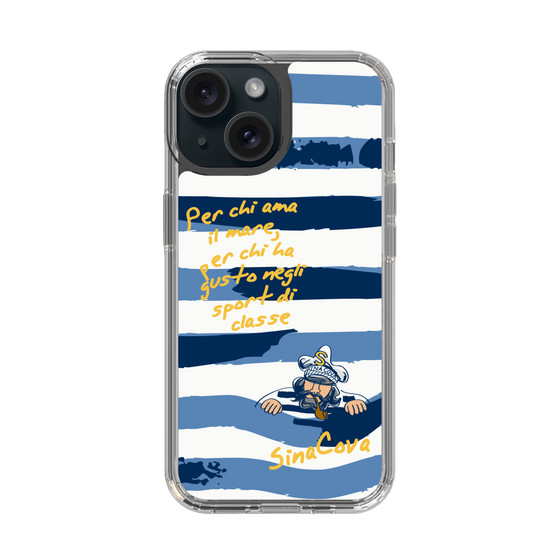 Slim Protection Case［ SINA COVA - Border Stripes ］