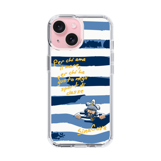 Slim Protection Case［ SINA COVA - Border Stripes ］
