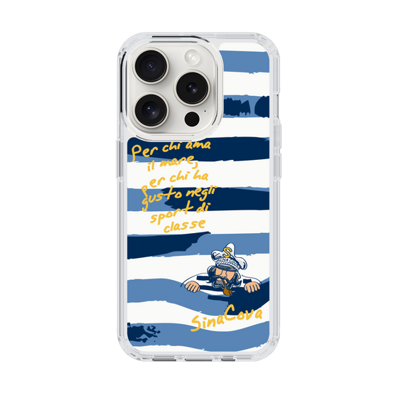 Slim Protection Case［ SINA COVA - Border Stripes ］