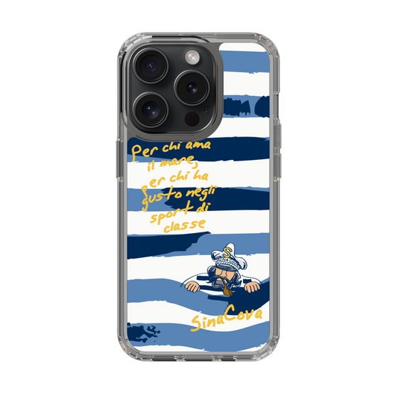 Slim Protection Case［ SINA COVA - Border Stripes ］