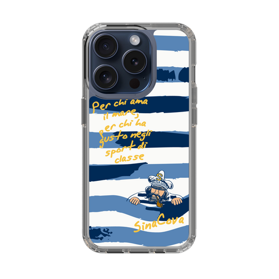 Slim Protection Case［ SINA COVA - Border Stripes ］