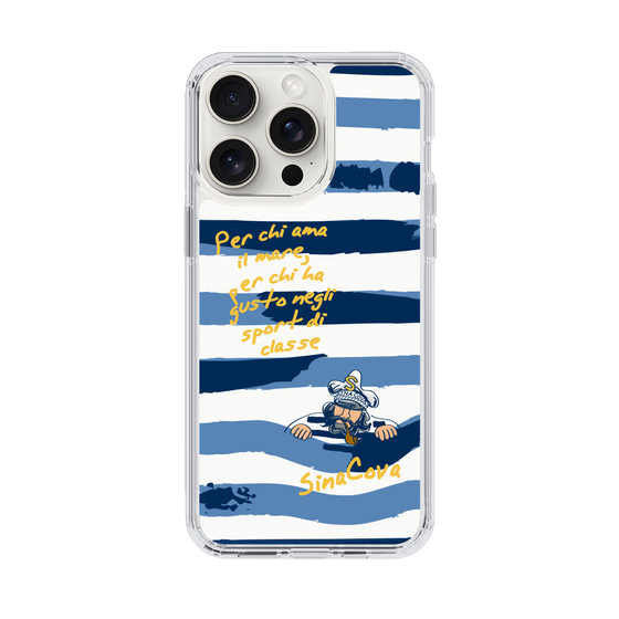 Slim Protection Case［ SINA COVA - Border Stripes ］
