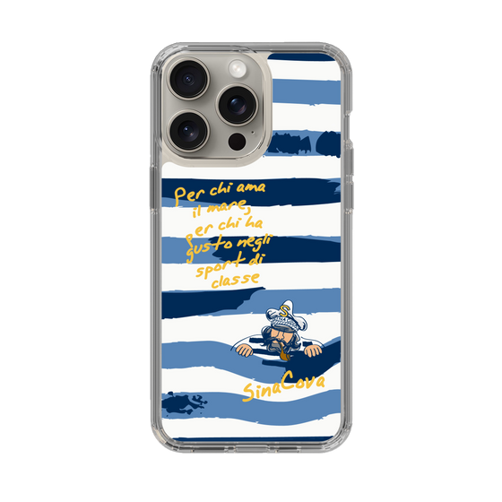 Slim Protection Case［ SINA COVA - Border Stripes ］