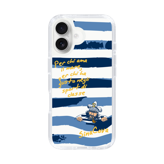 Slim Protection Case［ SINA COVA - Border Stripes ］
