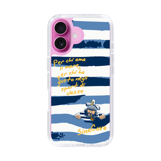 Slim Protection Case［ SINA COVA - Border Stripes ］