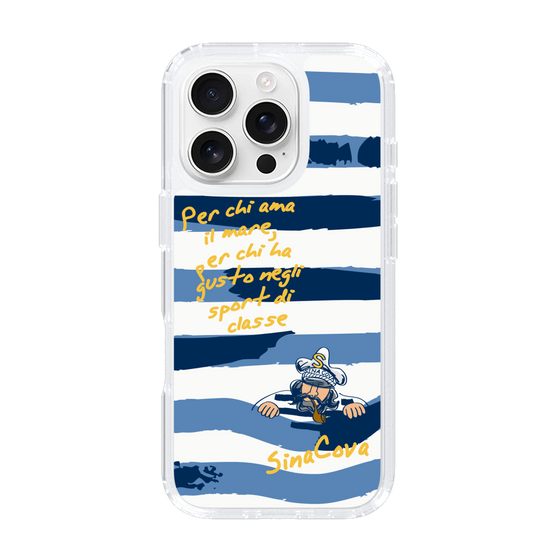 Slim Protection Case［ SINA COVA - Border Stripes ］