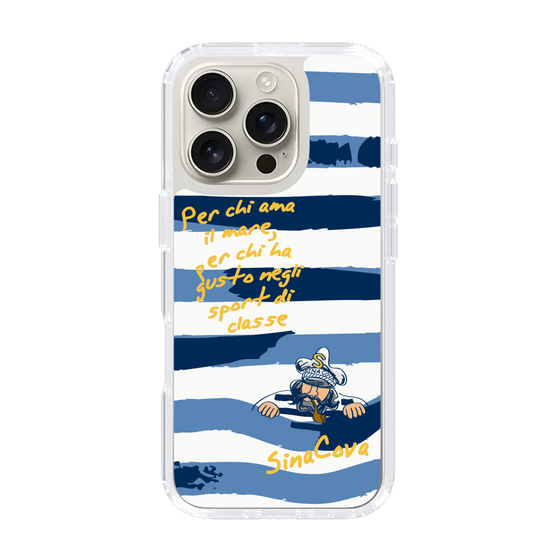 Slim Protection Case［ SINA COVA - Border Stripes ］