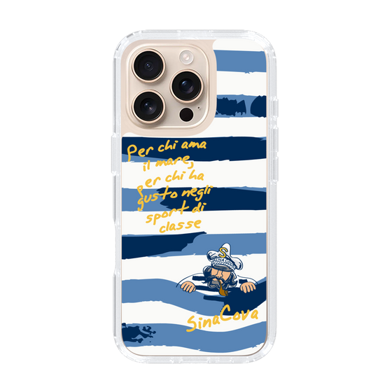 Slim Protection Case［ SINA COVA - Border Stripes ］