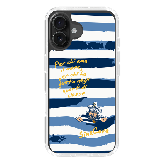 Slim Protection Case［ SINA COVA - Border Stripes ］
