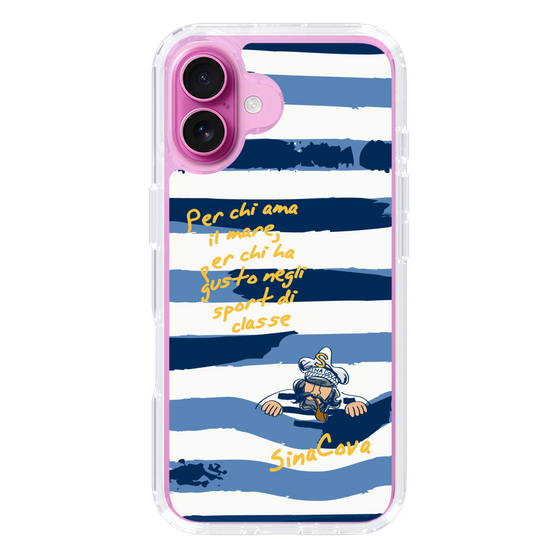 Slim Protection Case［ SINA COVA - Border Stripes ］