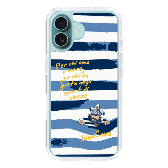 Slim Protection Case［ SINA COVA - Border Stripes ］
