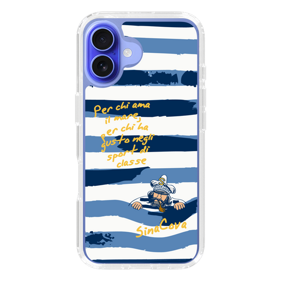 Slim Protection Case［ SINA COVA - Border Stripes ］