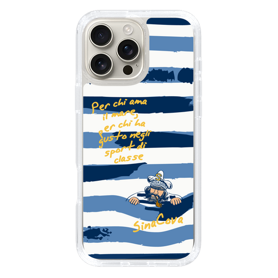 Slim Protection Case［ SINA COVA - Border Stripes ］
