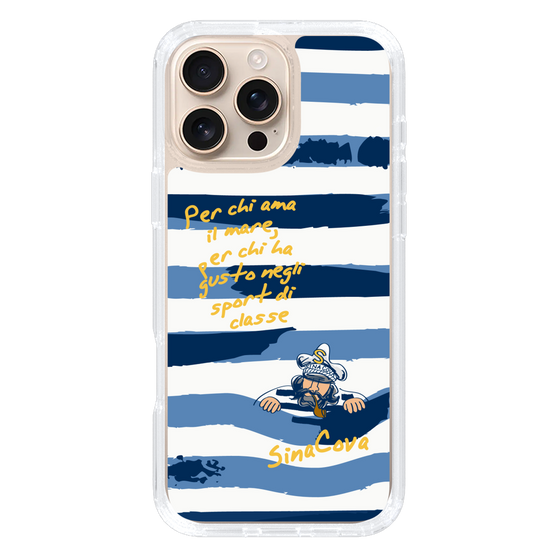 Slim Protection Case［ SINA COVA - Border Stripes ］