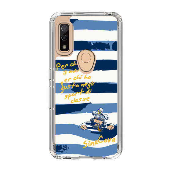 Slim Protection Case［ SINA COVA - Border Stripes ］