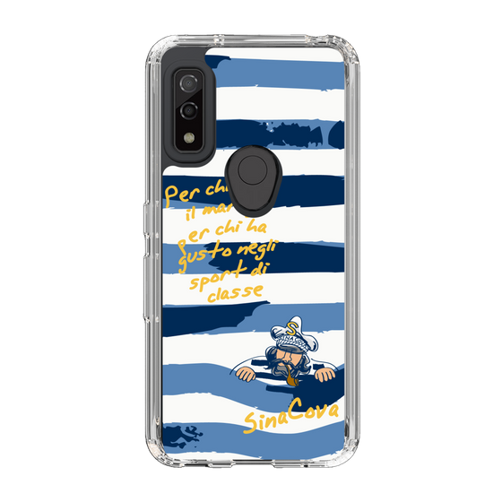 Slim Protection Case［ SINA COVA - Border Stripes ］
