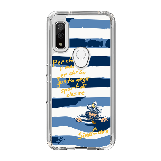 Slim Protection Case［ SINA COVA - Border Stripes ］