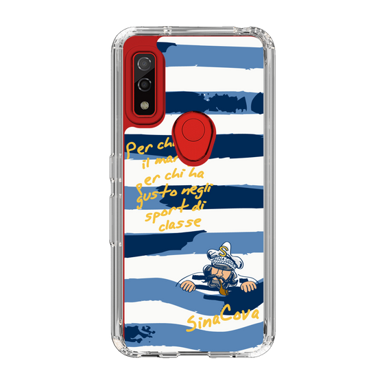 Slim Protection Case［ SINA COVA - Border Stripes ］