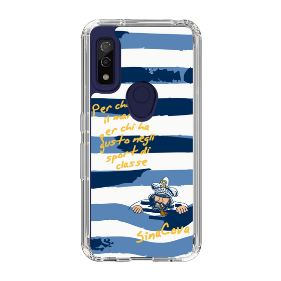 Slim Protection Case［ SINA COVA - Border Stripes ］