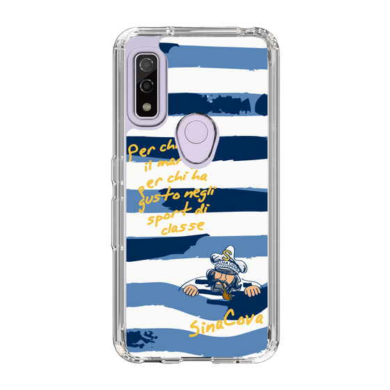Slim Protection Case［ SINA COVA - Border Stripes ］
