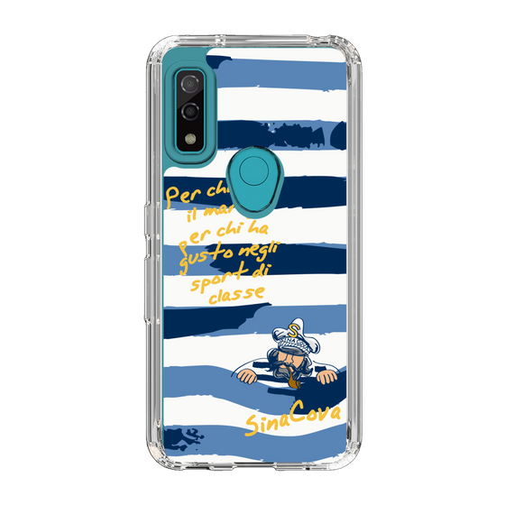 Slim Protection Case［ SINA COVA - Border Stripes ］