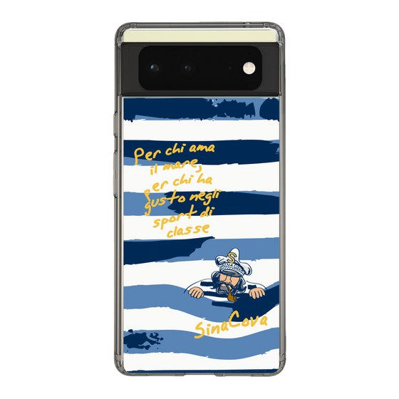 Slim Protection Case［ SINA COVA - Border Stripes ］