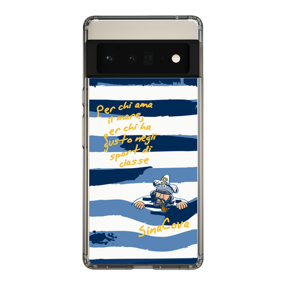 Slim Protection Case［ SINA COVA - Border Stripes ］
