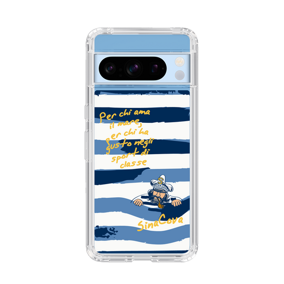 Slim Protection Case［ SINA COVA - Border Stripes ］