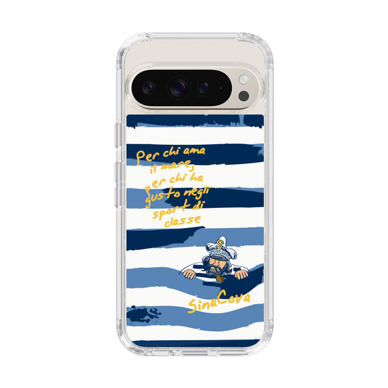 Slim Protection Case［ SINA COVA - Border Stripes ］