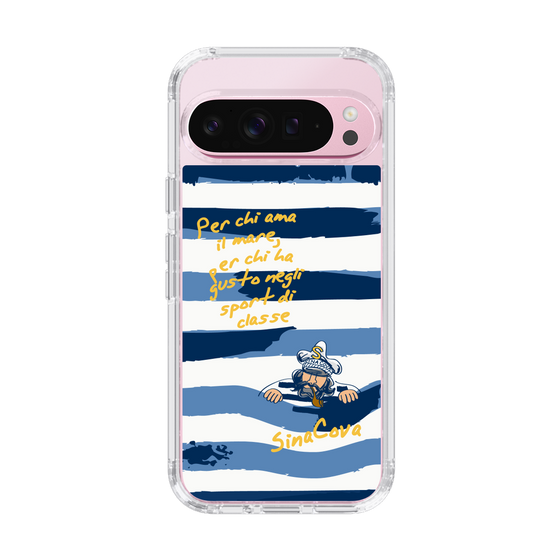 Slim Protection Case［ SINA COVA - Border Stripes ］