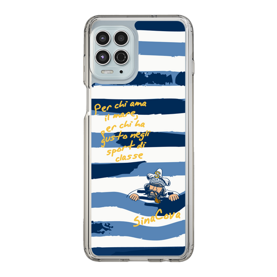 Slim Protection Case［ SINA COVA - Border Stripes ］