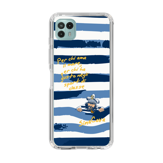 Slim Protection Case［ SINA COVA - Border Stripes ］