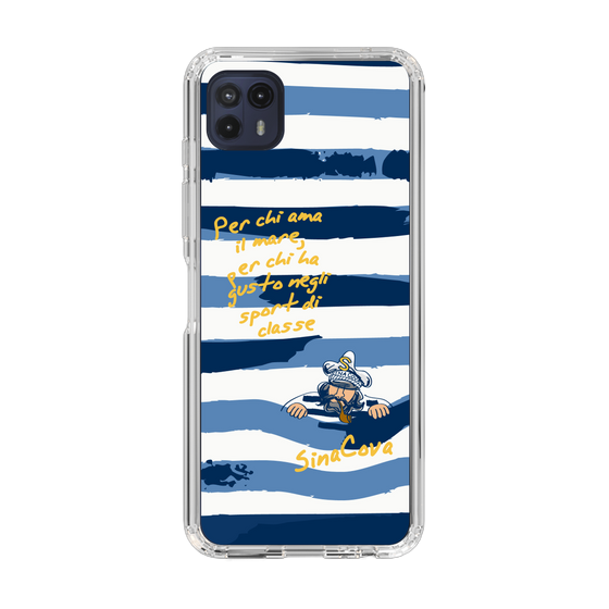 Slim Protection Case［ SINA COVA - Border Stripes ］