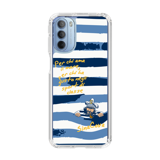Slim Protection Case［ SINA COVA - Border Stripes ］