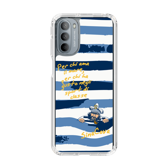 Slim Protection Case［ SINA COVA - Border Stripes ］